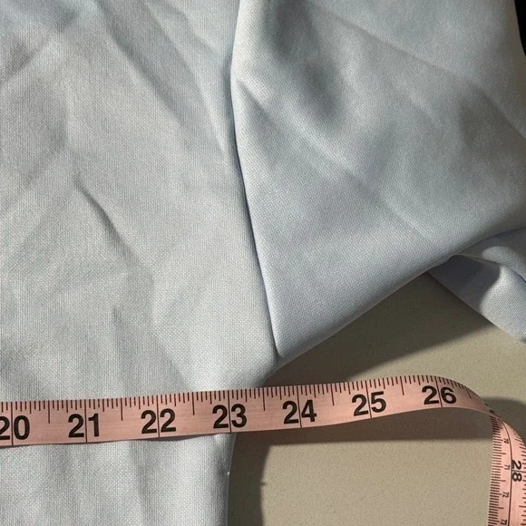 Adidas Womens Light Blue Embossed Logo Pullover Hoodie Size L NWT - Picture 10 of 12